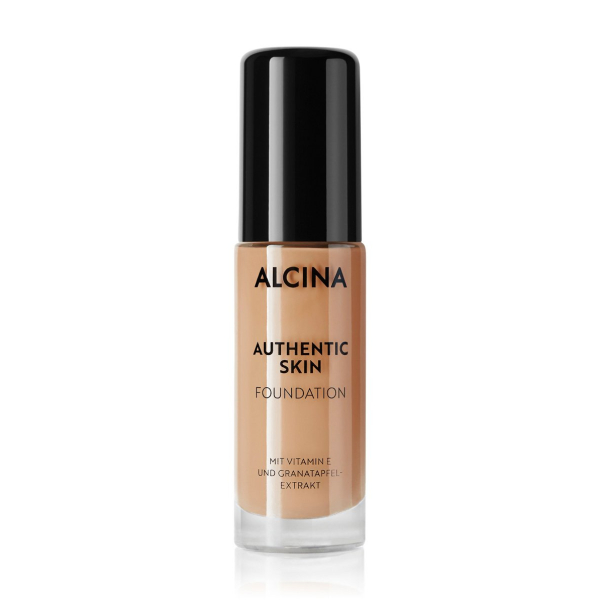 Alcina Authentic Skin, Flüssige Foundation, 30 ml, Medium