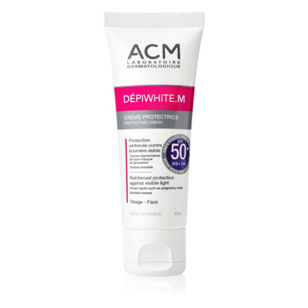 ACM Dépiwhite M schützende Gesichtscreme SPF 50+, 40 ml