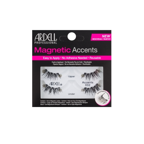 Ardell Magnetic Accents, Magnetwimpern, 1 Satz, 002