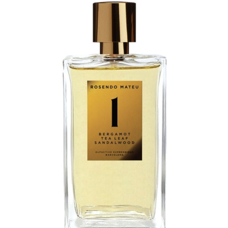 Rosendo Mateu Olfactive Expressions  Nº 1, Bergamot / Tea Leaf / Sandalwood, Eau de Parfum Unisex, 100 ml