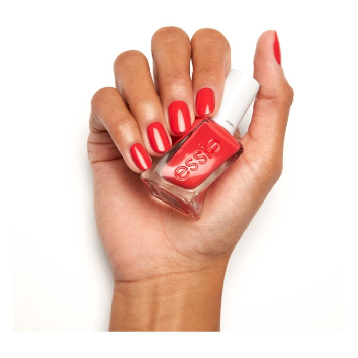 Essie Gel Couture, Nagellack, 13,5 ml, 470-sizzling hot bright red