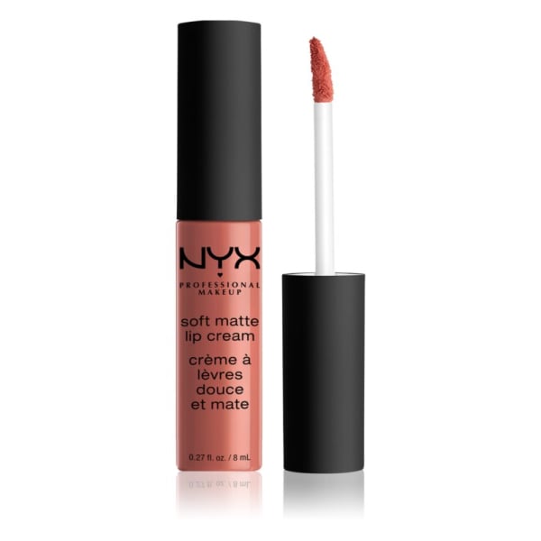 NYX Professional Makeup Soft Matte Lip Cream, leichter, matter Flüssig-Lippenstift, 8 ml, cannes