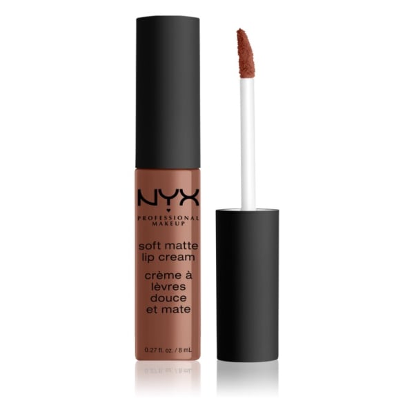 NYX Professional Makeup Soft Matte Lip Cream, leichter, matter Flüssig-Lippenstift, 8 ml, leon