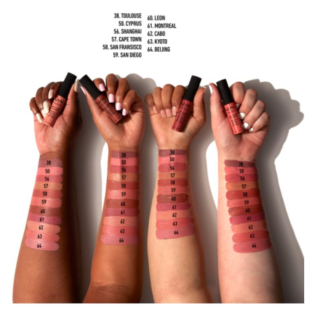 NYX Professional Makeup Soft Matte Lip Cream, leichter, matter Flüssig-Lippenstift, 8 ml, abu dhabi
