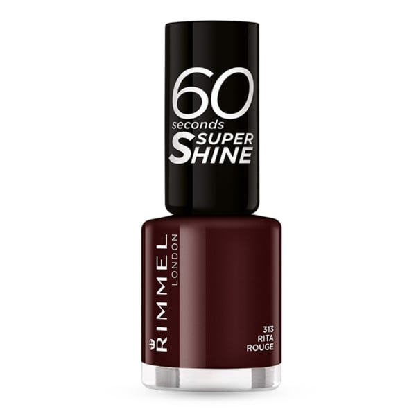 Rimmel 60 Seconds Super Shine, Nagellack, 8 ml, 313-feisty
