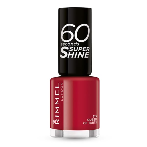 Rimmel 60 Seconds Super Shine, Nagellack, 8 ml, 315-queen of tarts