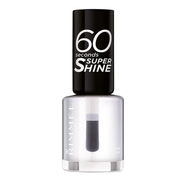 Rimmel 60 Seconds Super Shine, Nagellack, 8 ml, 740-clear