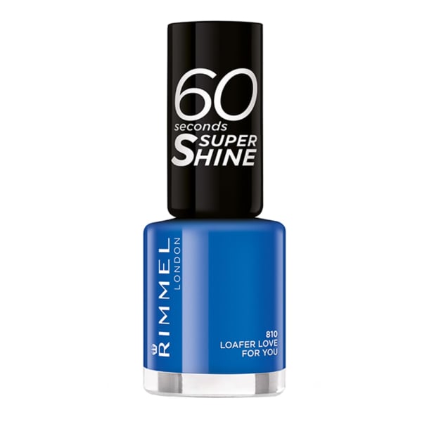 Rimmel 60 Seconds Super Shine, Nagellack, 8 ml, 810-loafer love for you