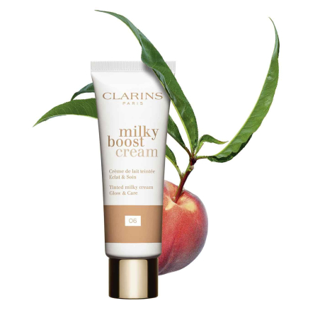 Clarins Milky Boost Cream, Getönte, milky Makeup-Creme für Glow ...