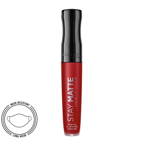 Rimmel Stay Matte, Matter Flüssig-Lippenstift, 5,5 ml, 500 Fire Starter