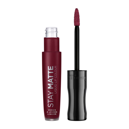 Rimmel Stay Matte, Matter Flüssig-Lippenstift, 5,5 ml, 810 Plum This Show