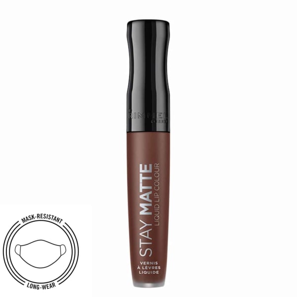 Rimmel Stay Matte, Matter Flüssig-Lippenstift, 5,5 ml, 733 Plunge