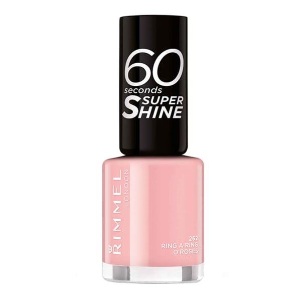 Rimmel 60 Seconds Super Shine, Nagellack, 8 ml, 262 Ring a Ring O'Roses