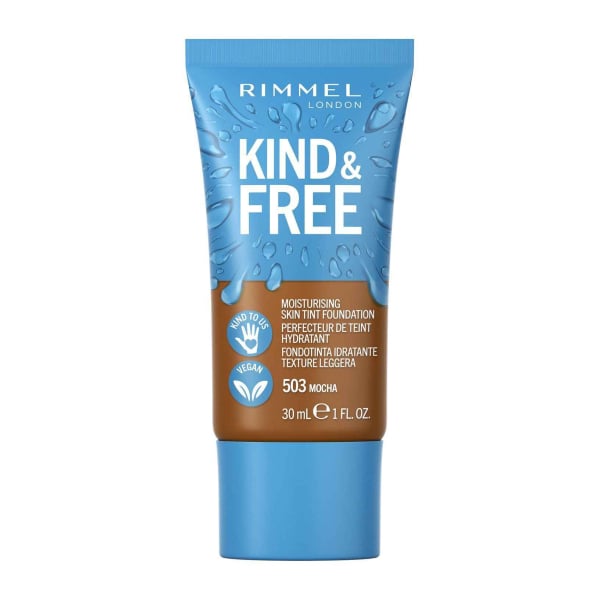 Rimmel Kind & Free, leichtes feuchtigkeitsspendendes Make up, 30 ml, 503 Mocha