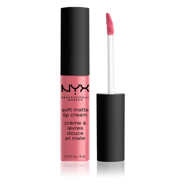 NYX Professional Makeup Soft Matte Lip Cream, leichter, matter Flüssig-Lippenstift, 8 ml, milan