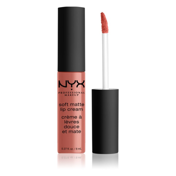 NYX Professional Makeup Soft Matte Lip Cream, leichter, matter Flüssig-Lippenstift, 8 ml, zurich