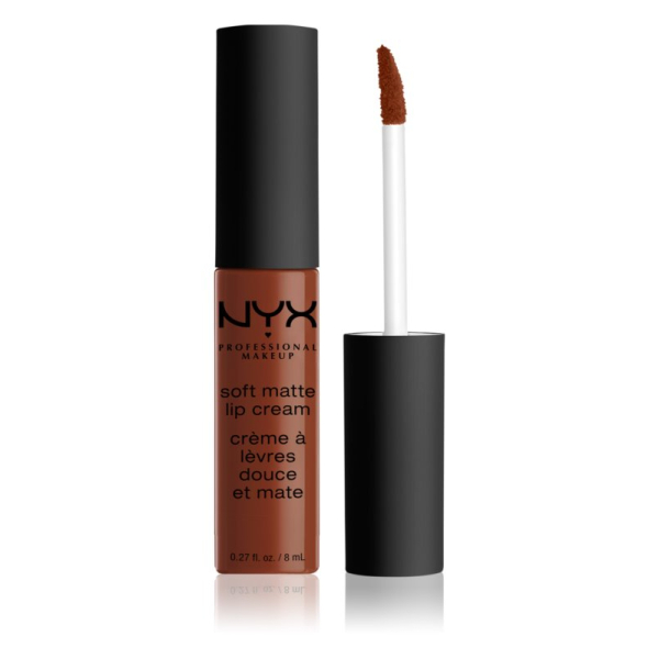 NYX Professional Makeup Soft Matte Lip Cream, leichter, matter Flüssig-Lippenstift, 8 ml, berlin