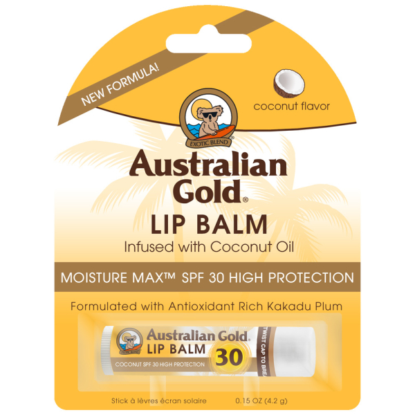 Australian Gold LSF 30 Lipbalm Stick - Sonnenschutz, 4,2 g